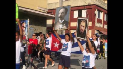 Homenaje a José Martí en Holguín