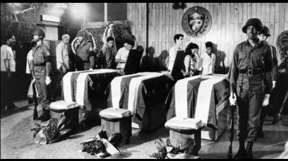 Se cumplen 34 años del asesinato de cuatro jóvenes defensores de la patria