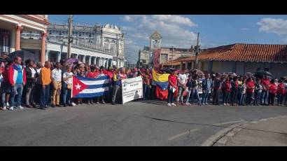 Los vueltabajeros respaldan al pueblo venezolano