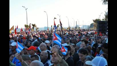 Los capitalinos reafirmaron que Venezuela no está sola y que la razón vencerá por encima del odio y la ambición