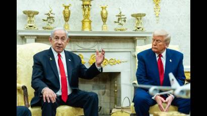 . Fieles representantes de la diplomacia del terror, Trump y Netanyahu están empujando al planeta a una guerra de dimensiones letales para millones de personas.