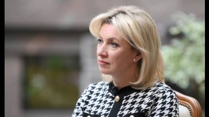 Estados Unidos ya no oculta que está retomando el comportamiento de los imperios colonical del siglo XIX al ser la fuente de las tensiones geopolíticas en varias regiones del mundo, declaró este jueves la portavoz del Ministerio de Relaciones Exteriores de Rusia, María Zajárova.
