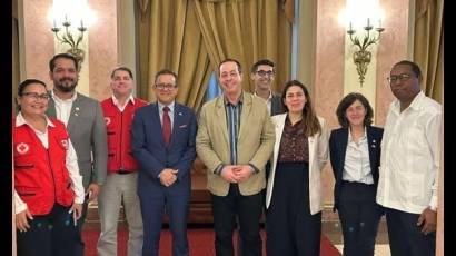 Cruz Roja de Cuba recibe reconocimiento internacional