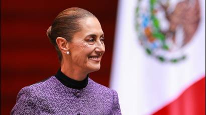 La presidenta mexicana, Claudia Sheinbaum