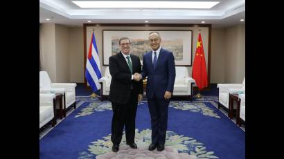 Intercambio con Chen Xiaodong, Director de la Agencia Internacional de Cooperación de China (CIDCA, por sus siglas en inglés)