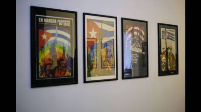 Italia y Cuba: historias de solidaridad durante expo de carteles en homenaje a Fidel