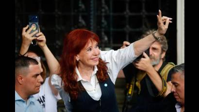 Cristina Fernández de Kirchner declara ante el Tribunal Oral Federal no.7.