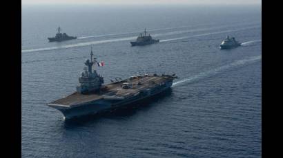 Francia ha ordenado al grupo de ataque, con unos 30 cazas Rafale, que dejen el Báltico