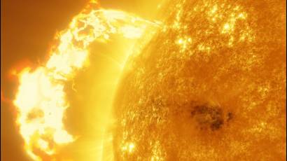 Localizan el «motor magnético» que desata la actividad del Sol