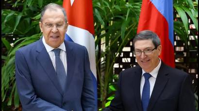 Conversan telefónicamente cancilleres de Rusia y Cuba