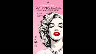 Concurso de carteles Centenario Blonde