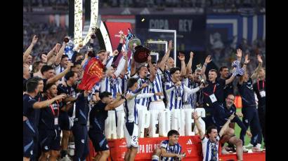 La Copa se tiñó de blanquiazul