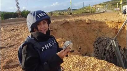 Periodista libanesa asesinada