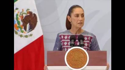La Jefa de Estado puntualizó que no existe un conflicto bilateral con Washington .