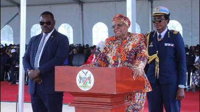 Presidenta de Namibia Netumbo Nandi-Ndaitwah