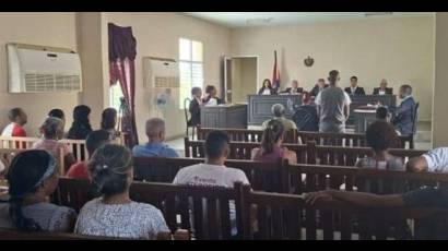 Juicio ejemplarizante en Isla de la Juventud.