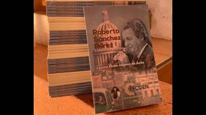 Portada del libro sobre el cantante Roberto Sánchez