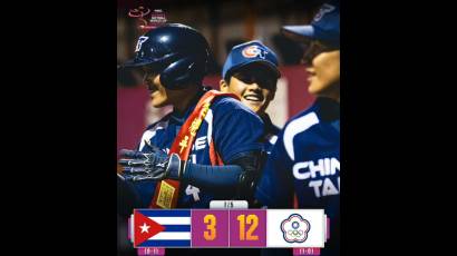 Cuba sufrió ante Taipéi de China en el inicio de la Copa Mundial femenina de softbol