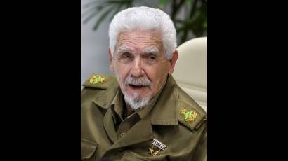 Comandante de la Revolución Ramiro Valdés Menéndez.