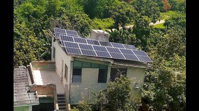 Donativo de paneles solares