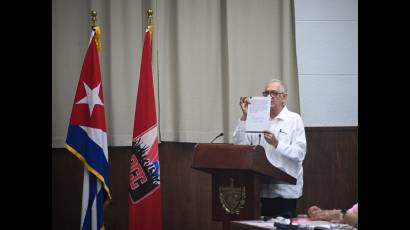 Una fortaleza de este proceso es que el líder al frente de la Revolución, Raúl Castro Ruz, haya hecho suya la propuesta presentada.