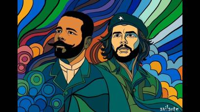 Antonio Maceo y Che Guevara