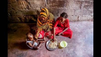 Cifras de la FAO arrojan leve descenso del hambre global