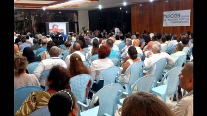 Acto por aniversario 40 del CIGB.