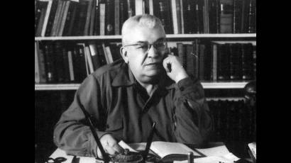 Fernando Ortiz, etnólogo, antropólogo, jurista, arqueólogo y periodista.
