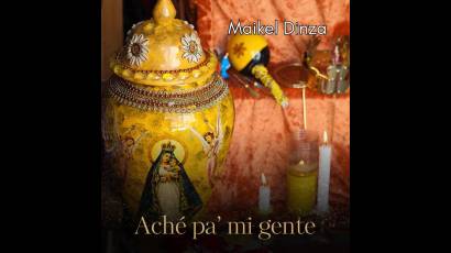 Portada del mini álbum Aché paz’ mi gente del bajista, compositor, productor y director musical Maikel Danza