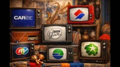 Cartelera de la televisión cubana.