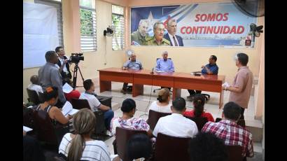 Visita Presidente cubano municipios de La Habana