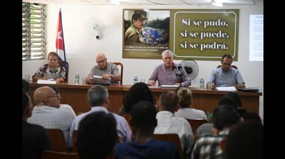 Intercambios con los Consejos de Defensa municipales de La Habana