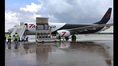 Arriba a Cuba donativo de Estados Unidos