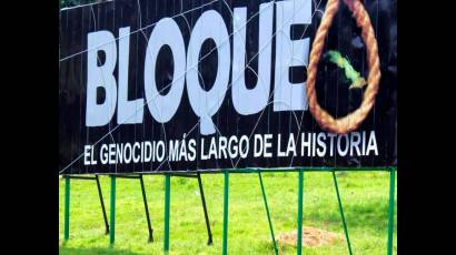 Canciller cubano anuncia sesión de la ONU sobre el bloqueo
