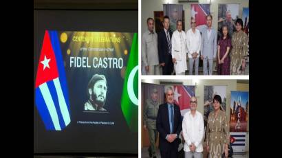Conforma Pakistán programa por centenario de Fidel