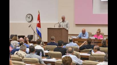 Clausura del 24to. Encuentro Internacional de Partidos Comunistas y Obreros
