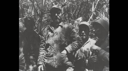 Fidel Castro Ruz en la Sierra Maestra