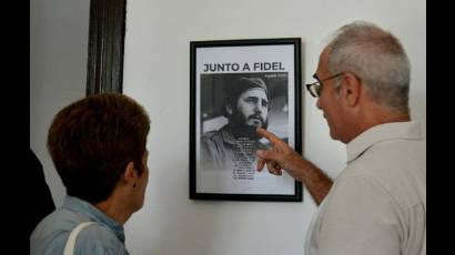 Exposición Junto a Fidel