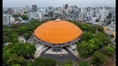 La Arena Banreservas acogió el cierre de los Juegos.
