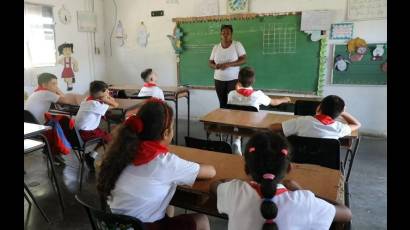 Las instituciones pertenecientes a la Educación general abrirán sus puertas el próximo primero de septiembre.