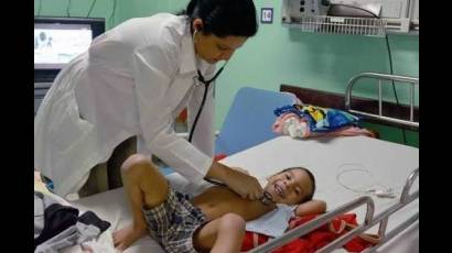 En la institución hospitalaria se atienden niños de todo el país.