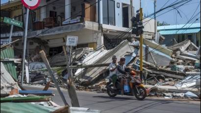 Terremoto en Indonesia