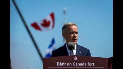 Primer Ministro canadiense Mark Carney