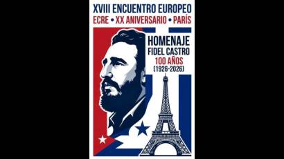 Cubanos residentes en Europa reafirman en París su compromiso con la Patria