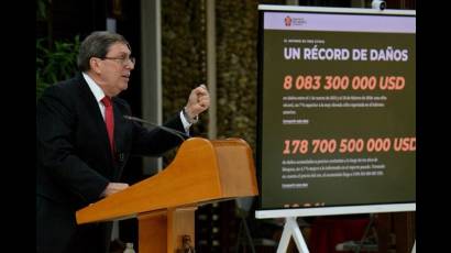 El canciller cubano vaticinó una rotunda victoria de Cuba en la votación en Naciones Unidas en venidero 28 de octubre