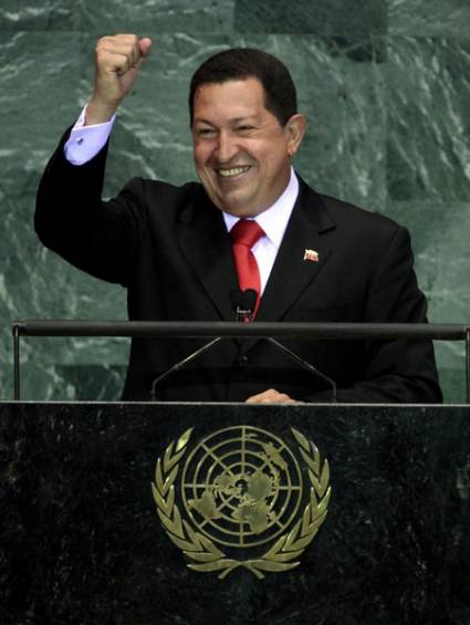 Hugo Chávez en la ONU