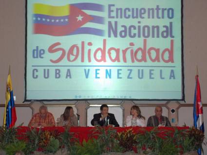 IV Encuentro Nacional de Solidaridad Venezuela-Cuba