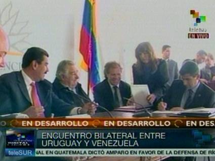 Venezuela y Uruguay