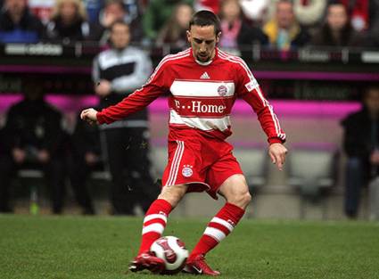 Futbolista francés Frank Ribery